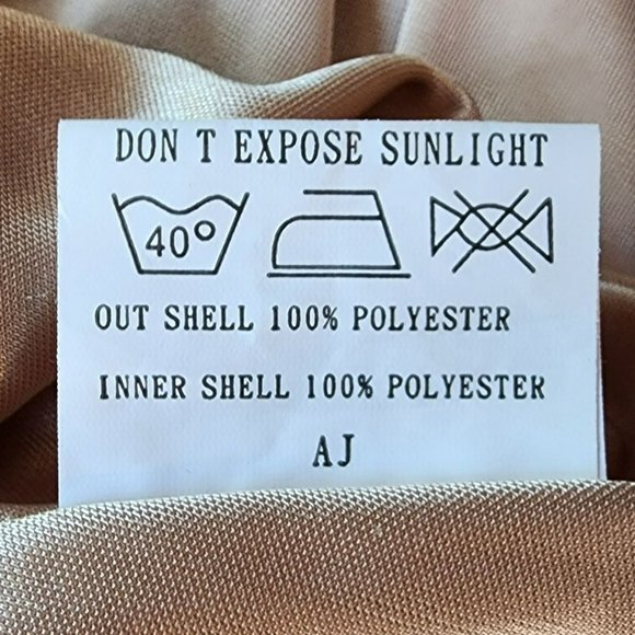 Revelry Rory Cream Velvet Bridesmaid Tan Maxi Dress 8 - Picture 9 of 16